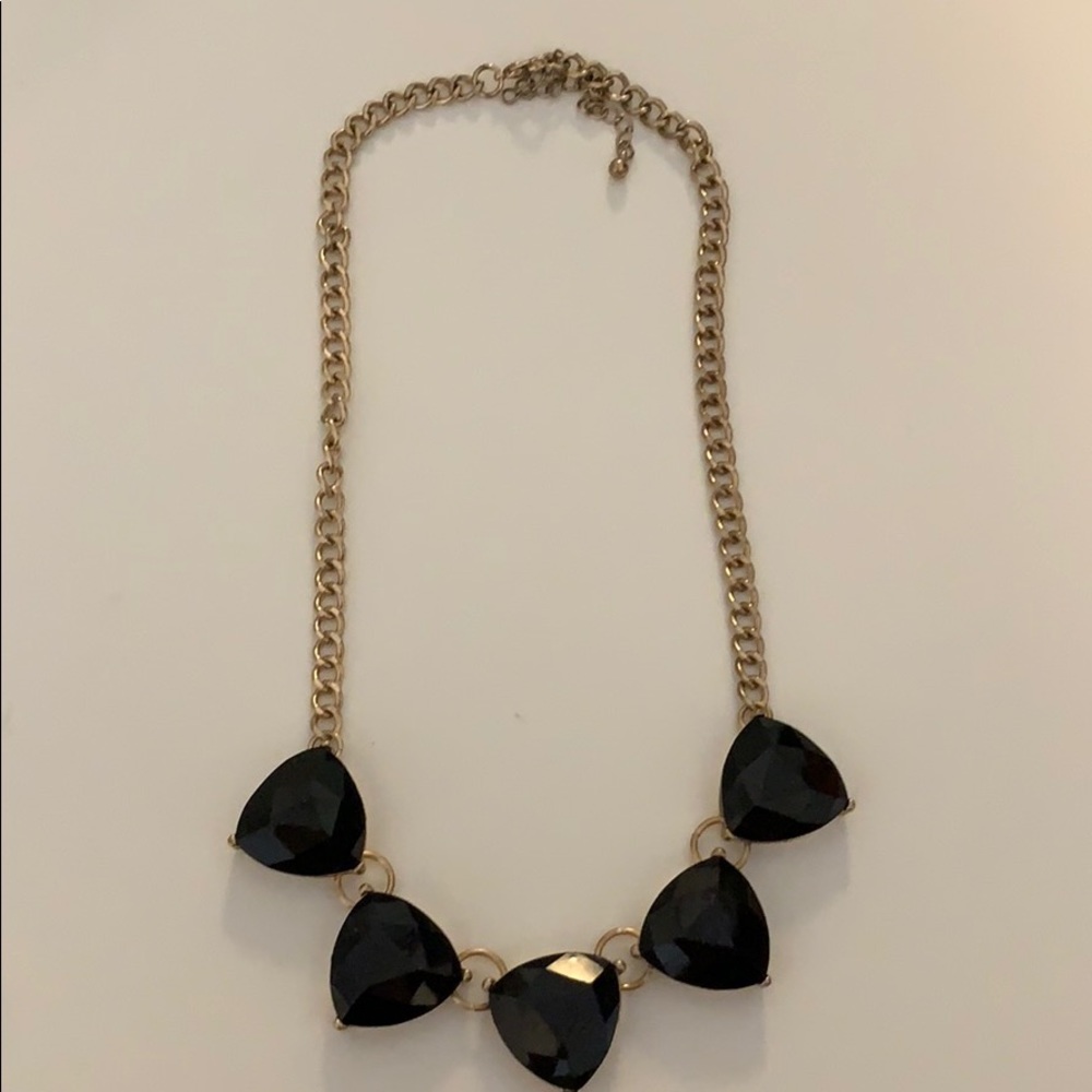 Black and gold necklace